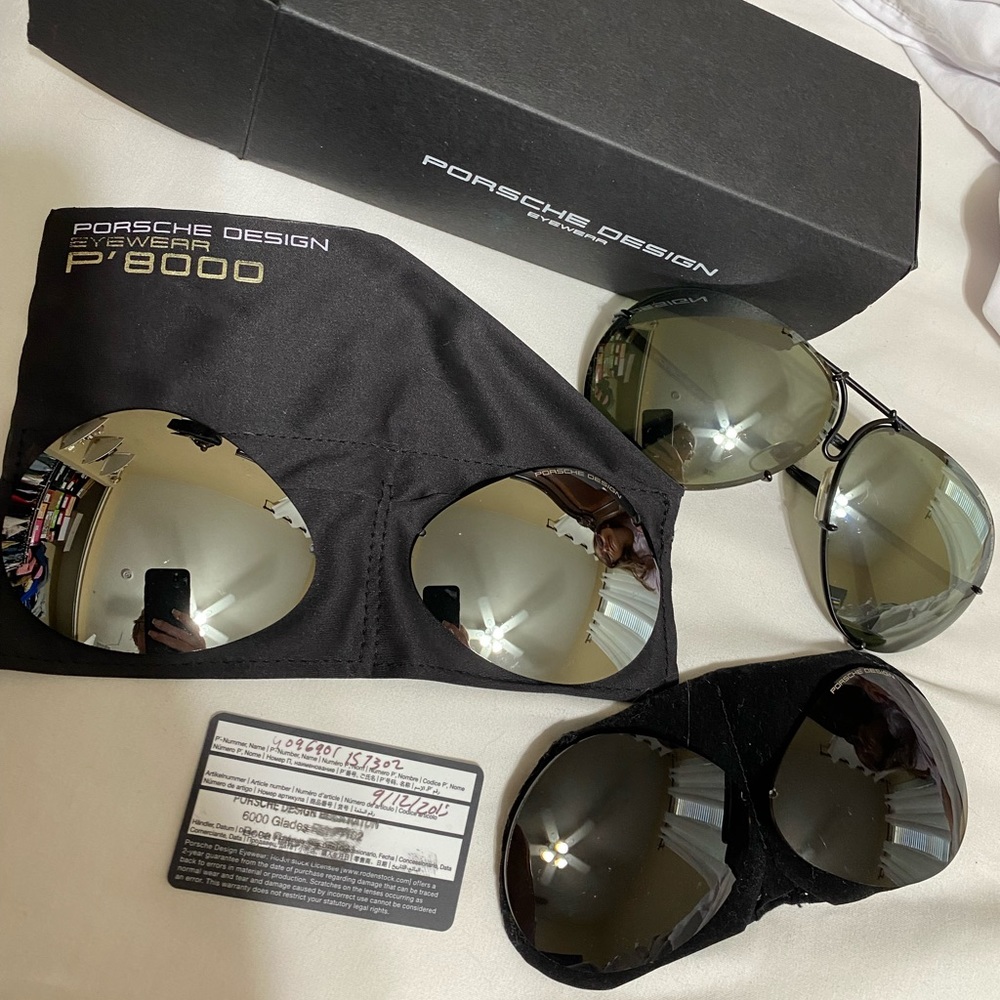 Porsche Aviator Sunglasses